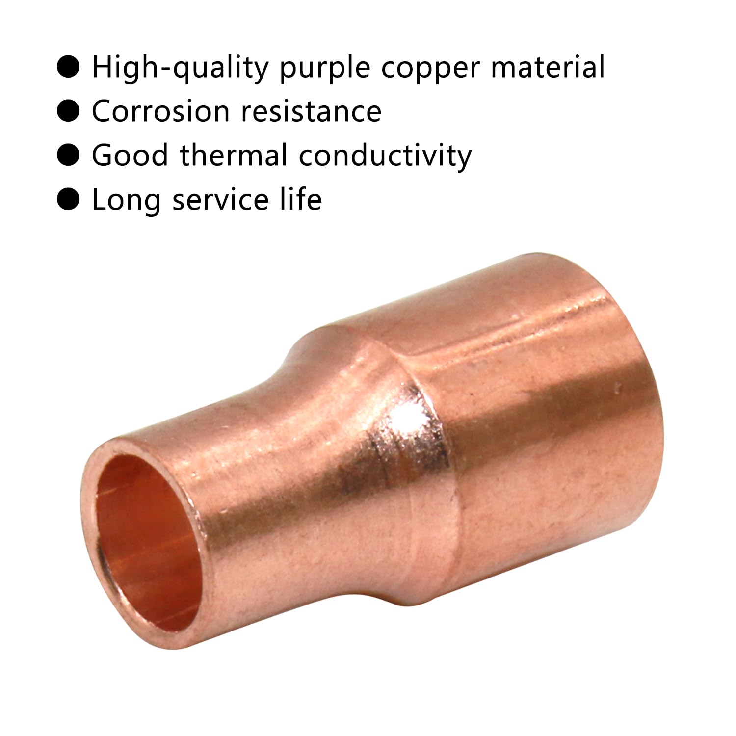 Amazon.com: YTKavq 1/2 x 7/8 Inch Copper Reducer Coupling, Copper